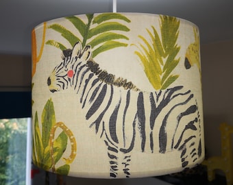 Jungle lampshade | Etsy Cheetah Print Jungle Decor Lamp Shade