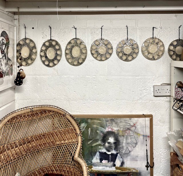 Handmade Ceramic Paint Palette Etsy UK