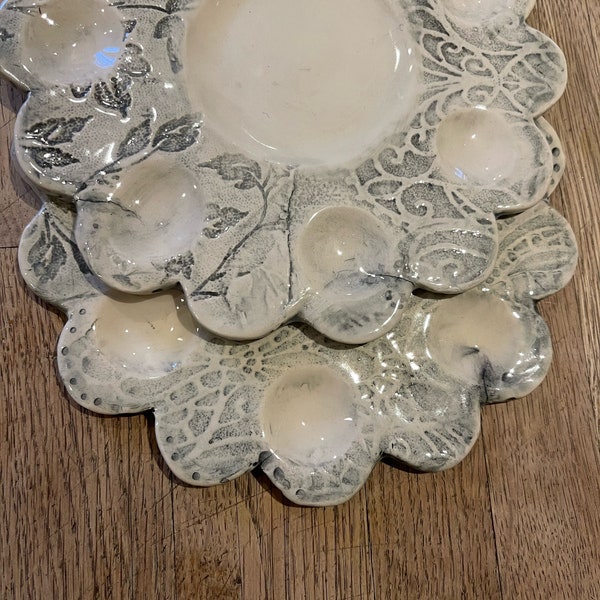 Handmade Ceramic Paint Palette Etsy