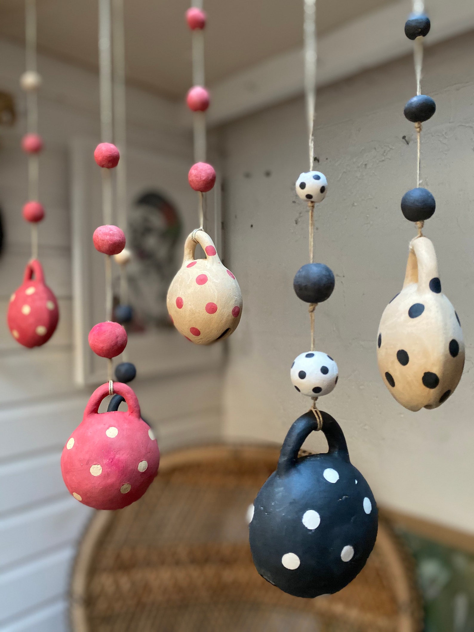 Handmade Ceramic Bells Etsy