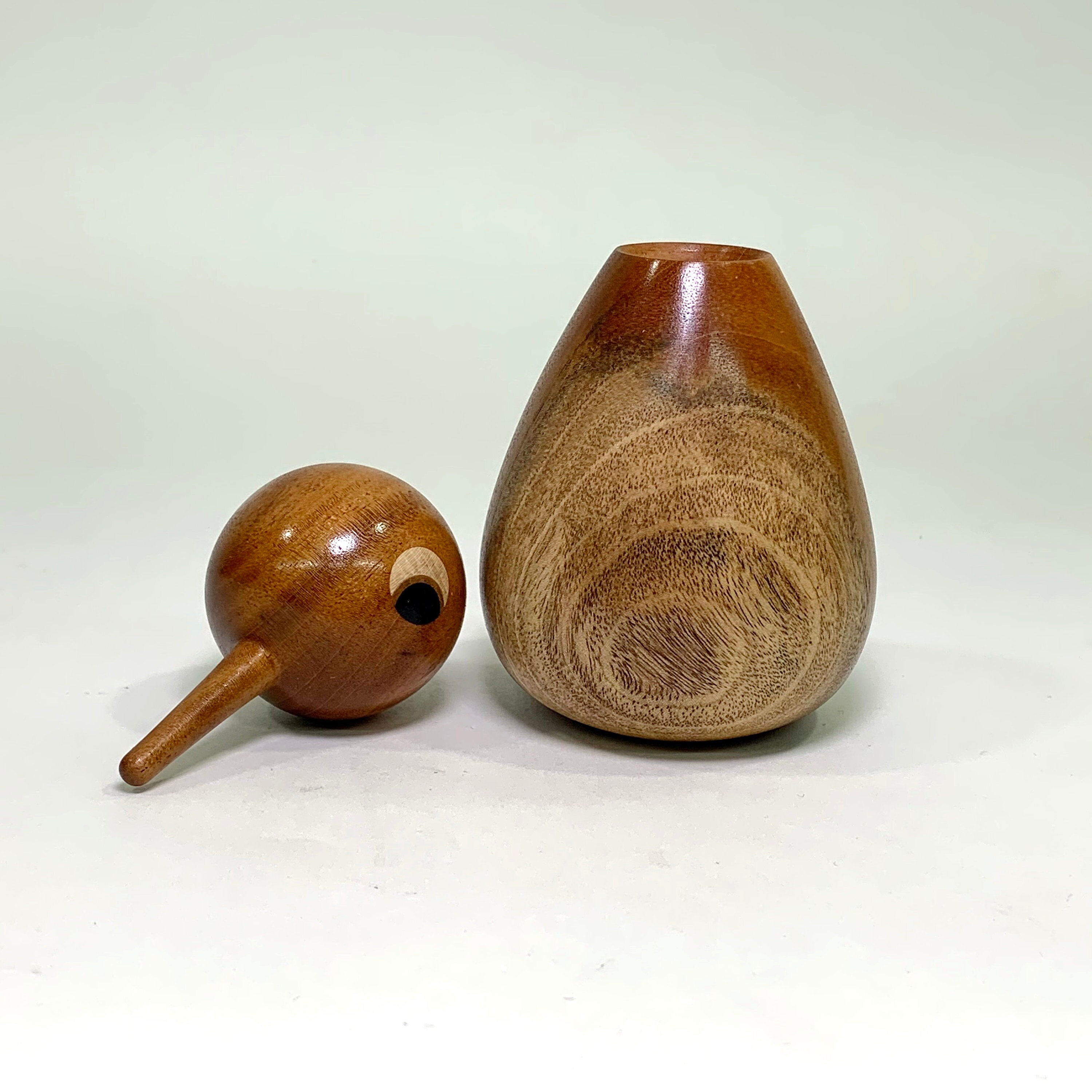 Wooden Decorative Kiwi Birdslarge Etsy