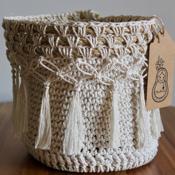 Rope Pot - Etsy