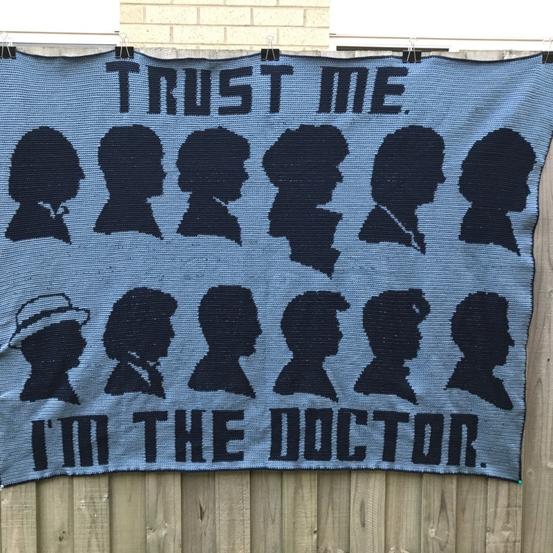 Doctor Who Crochet Etsy