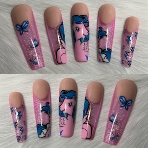 My Little Pony Press On Nails