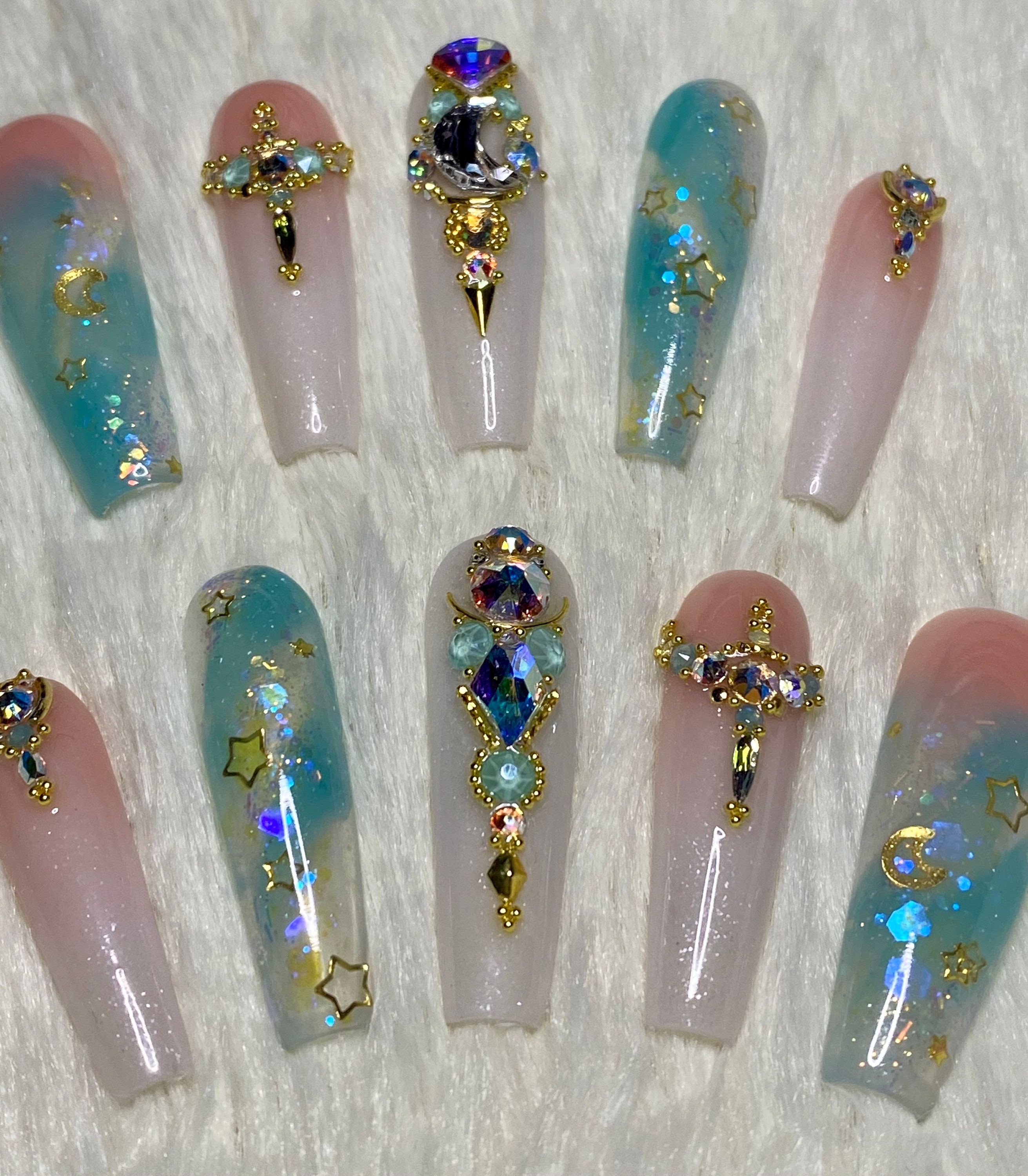Pin by Lauren Powell Smothers on Nail Art | Nails, Best acrylic nails,  Image nails