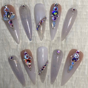 XXL Stiletto Press On Nails