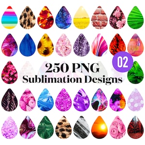 250 sublimerade örhängen med tårdroppe, örhängen med tårdroppe png, sublimerade örhängesblanka designer