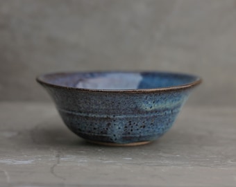 Small Speckled Blue Bowl