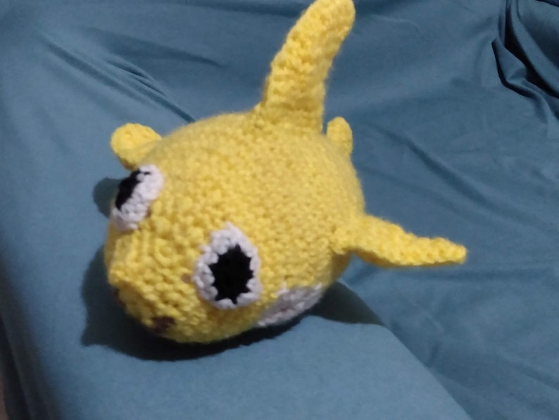 Crochet Pattern for Baby Shark Etsy