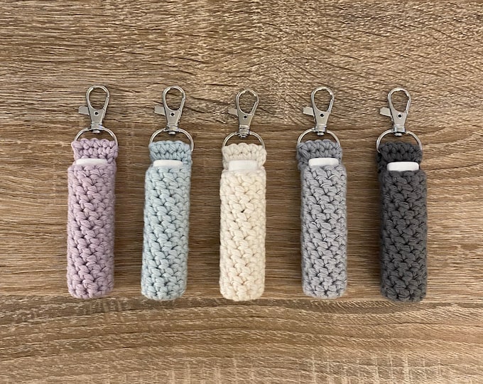 Crochet Lip Balm Holder