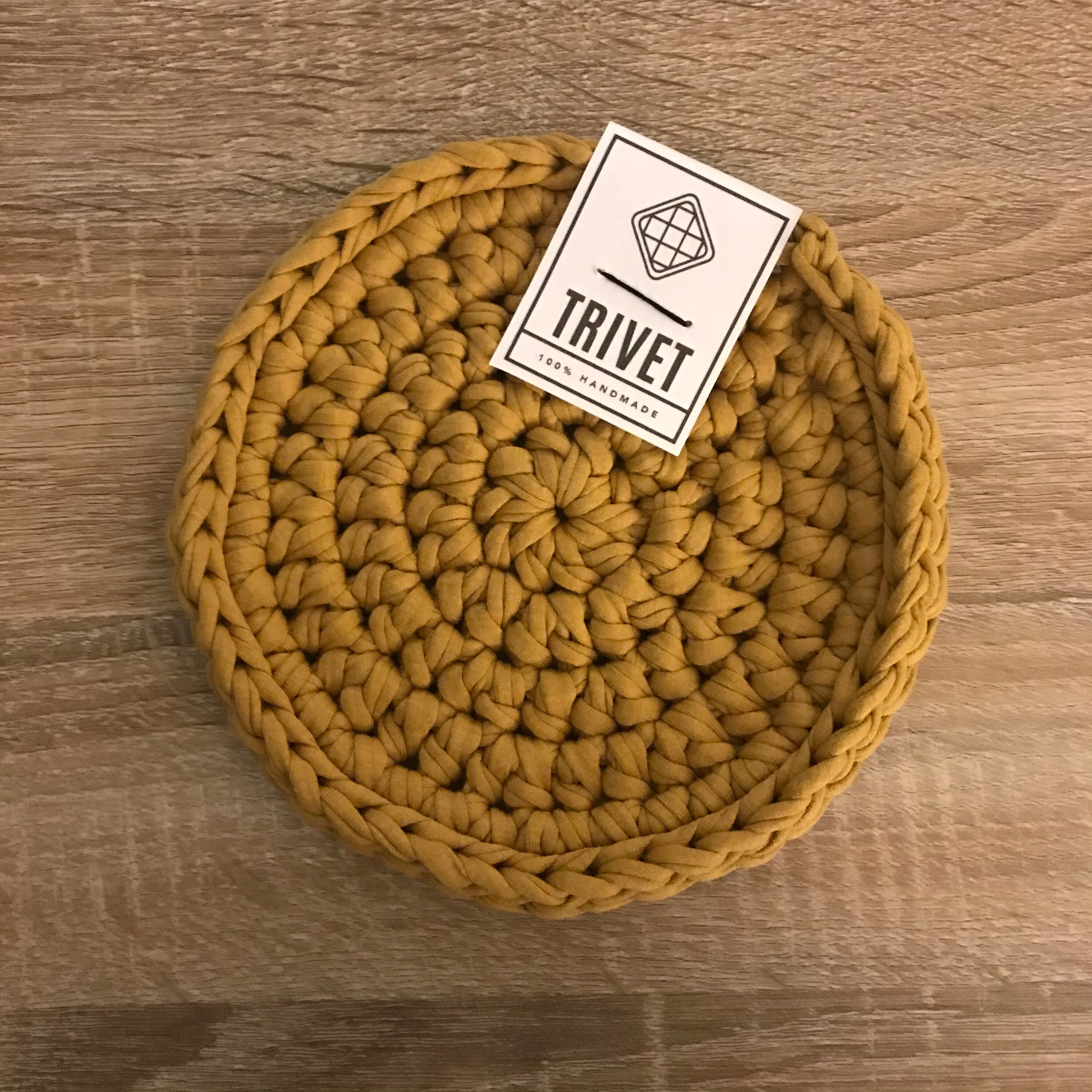 Crochet Trivet Etsy