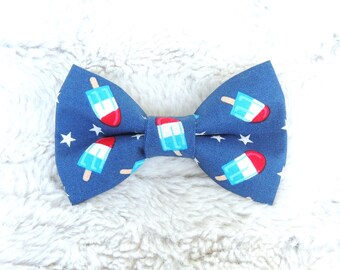 4th of July Dog Bow Tie, dog bow