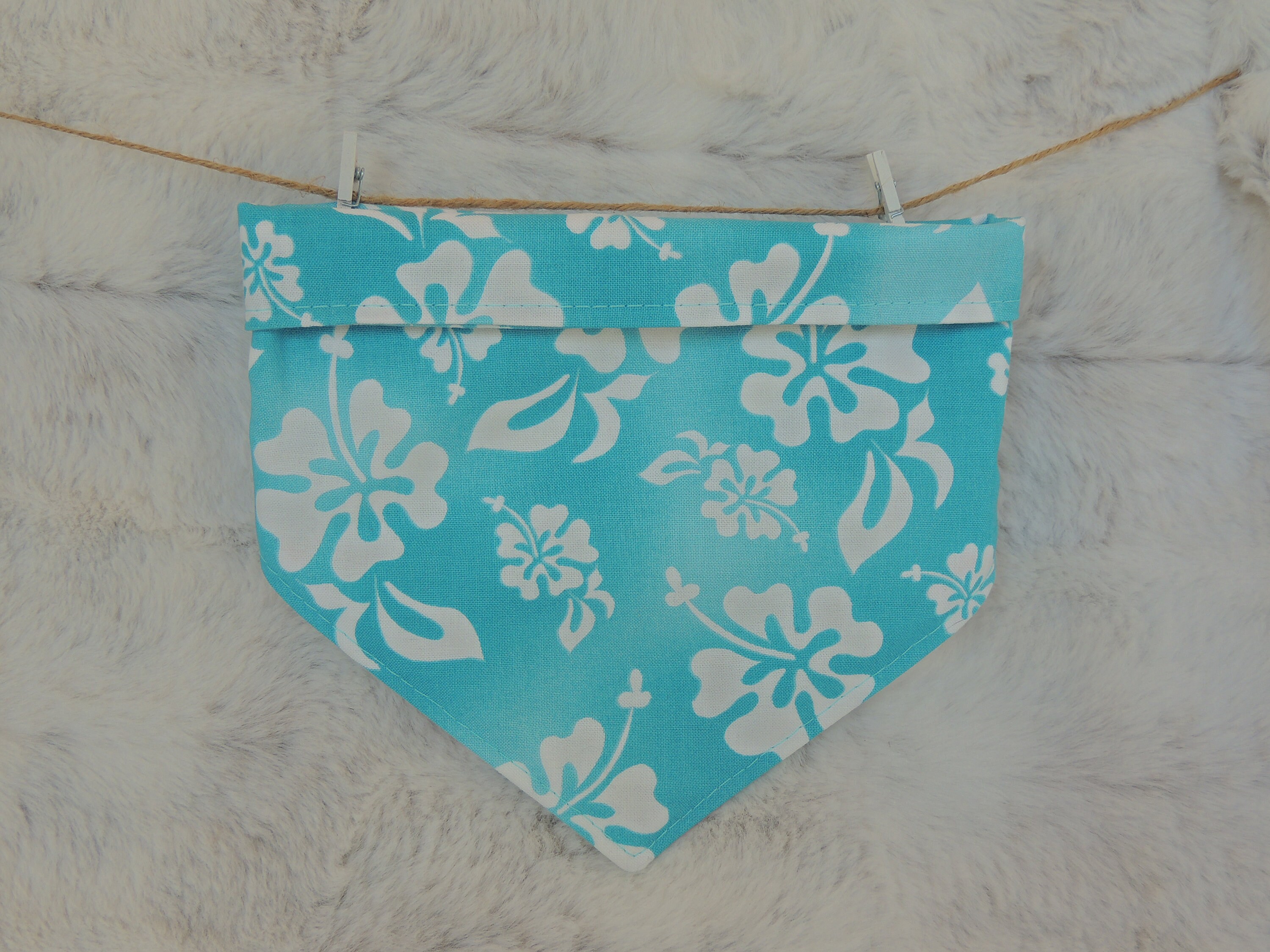 Tropical Dog Bandana Reversible Pet Bandana Dog Bandana Etsy