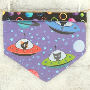 Cute Cat Bandana, reversible cat bandana