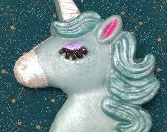 Savon fabuleux de licorne bleue