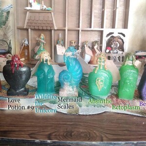 Coffret cadeau Cottage boule de feu - Potion empoisonnée à la pomme, pain de savon et bougie parfumée pour chaudron image 4