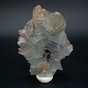 High-Quality Green QR Code Fluorite Crystal Guizhou