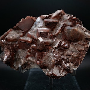 Chocolate Calcite Crystal: Hunan China, Root Chakra Stone