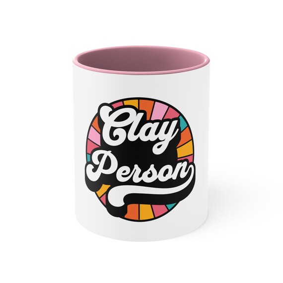 Clay Person Coffee Mug, 11oz  Gift