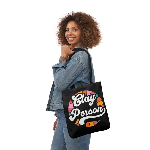 Clay Person Polyester Canvas Tote Bag market
