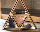 Triforce crystal triangle shelf digital download svg
