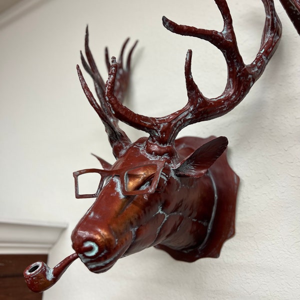 Deer Stag Wall Mount Art