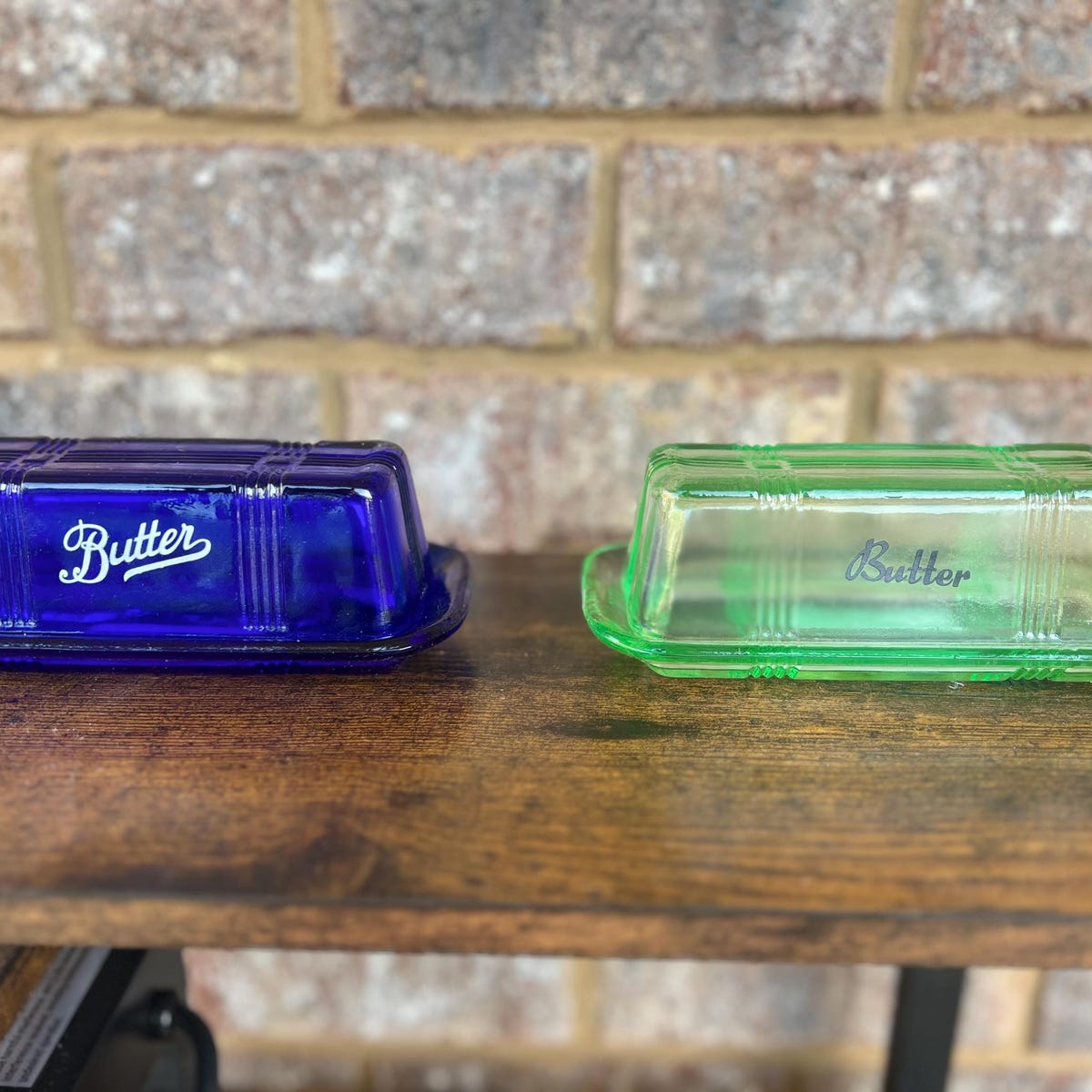 Glass Butter Dish - Etsy
