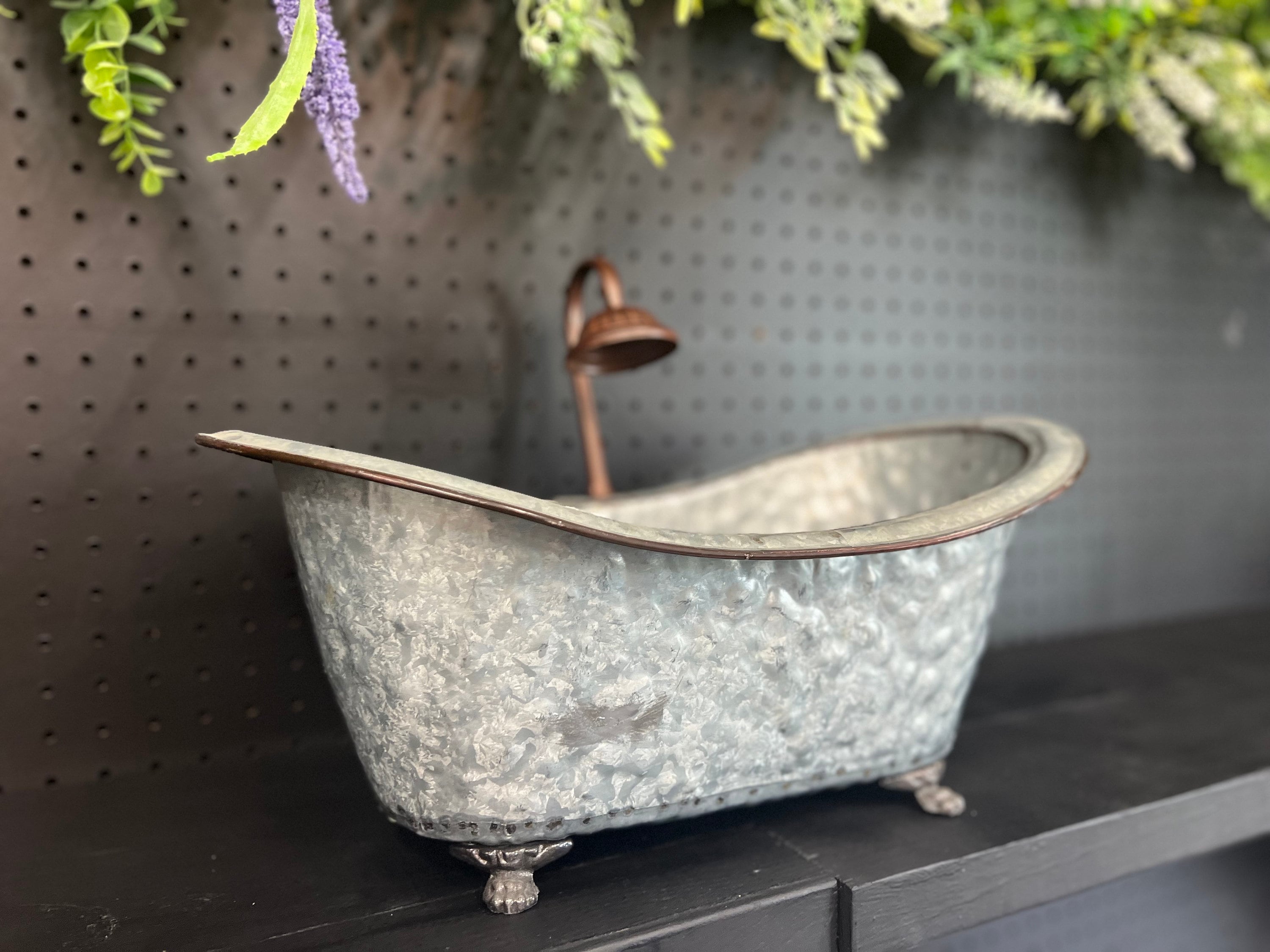 Galvanized Bath Tub Planter - Etsy