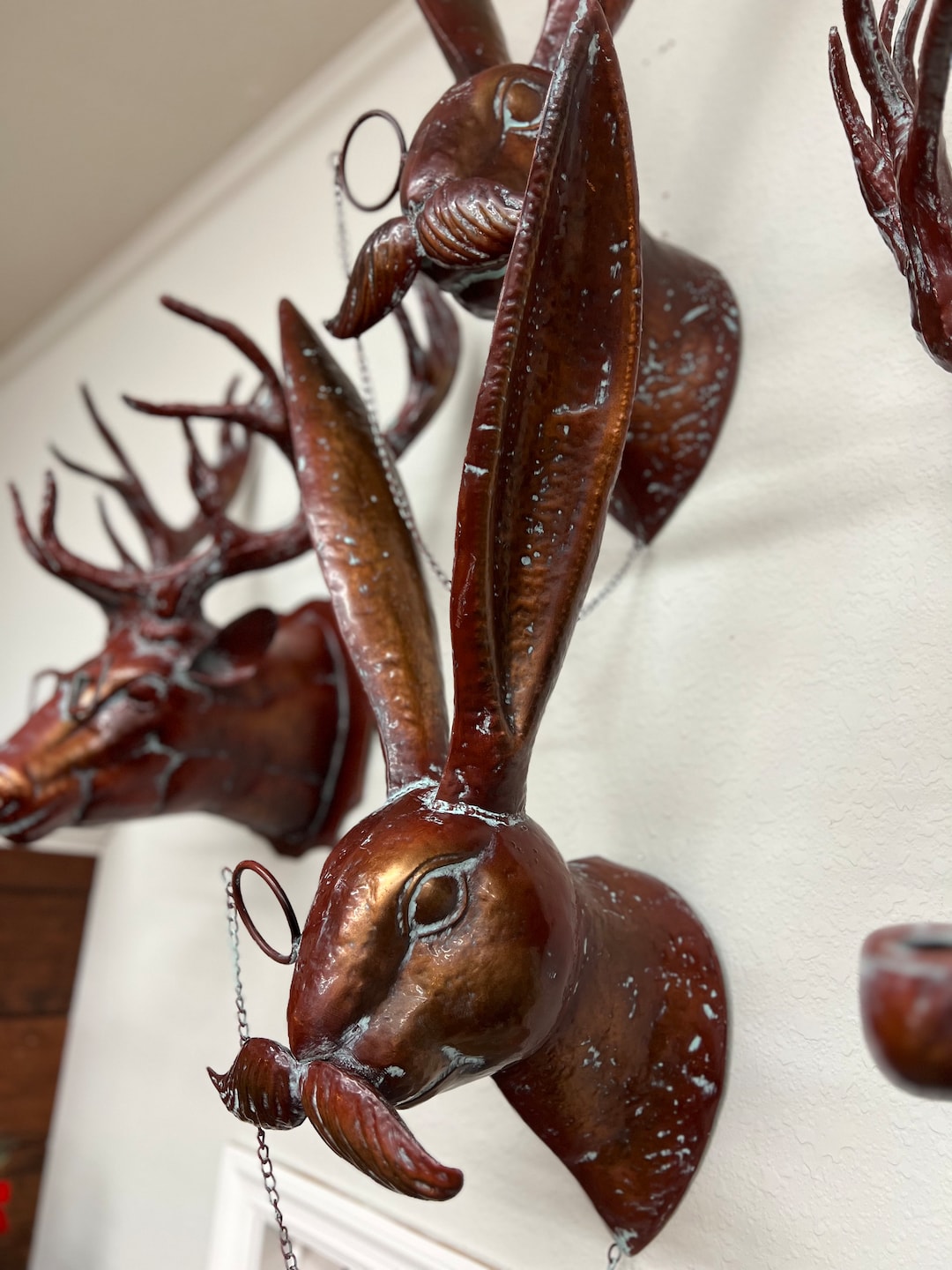 Deer Stag Wall Mount Art Etsy