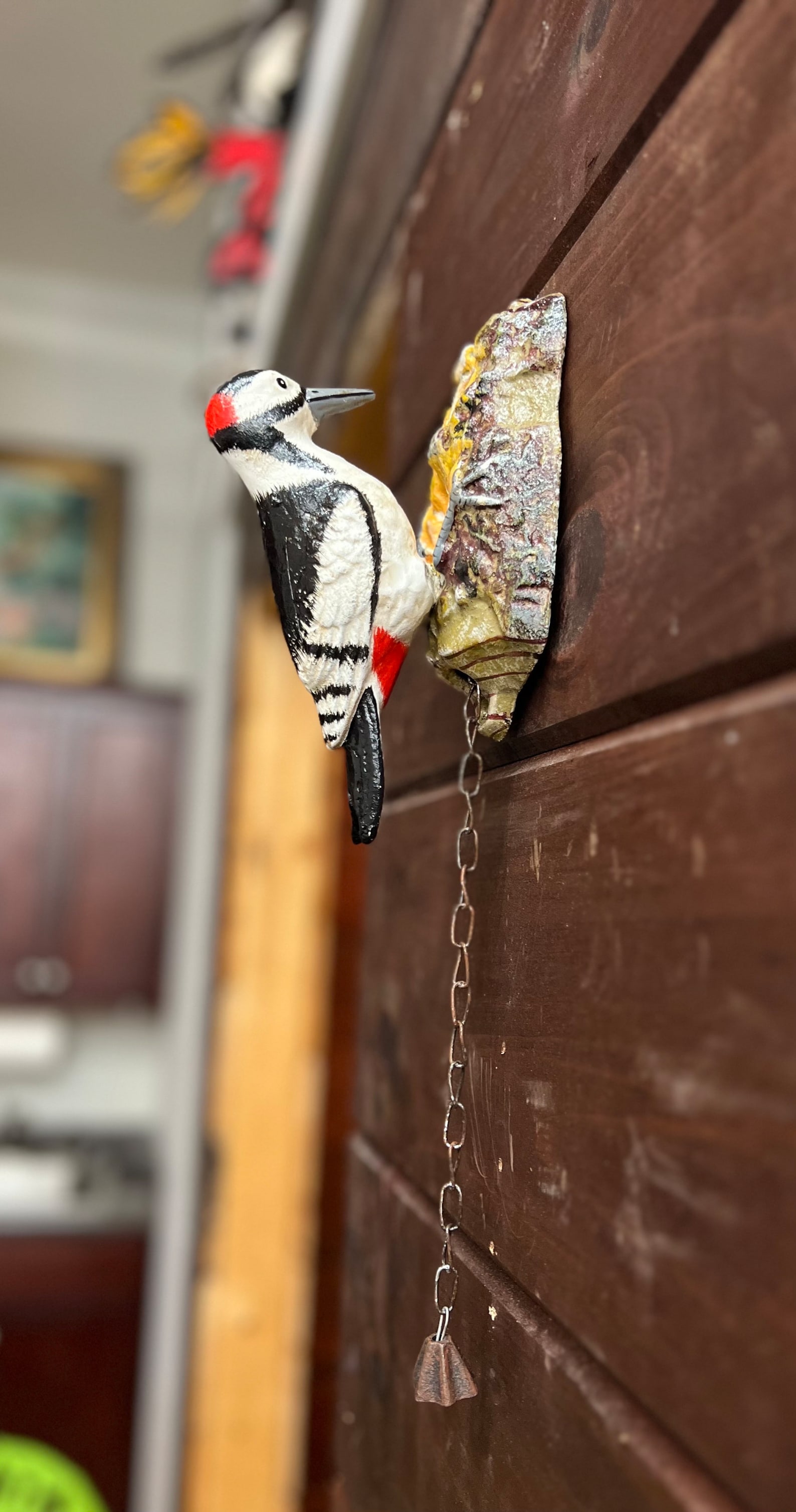 Cast Iron Wood Pecker Door Knocker