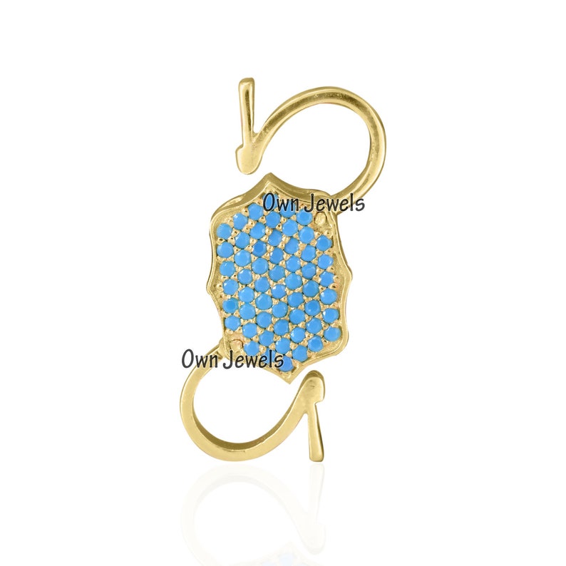 Turquoise Padlock Vintage openable Padlock 14k Gold Vermeil Padlock Jewelry 925 Silver Turquoise Padlock Jewelry