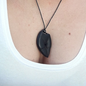 Rare ceylon Ebony girl pendant. dark magician girl. girl figure pendant. gilmore girl. jennifers body