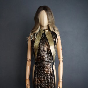 SNAKE DRESS - Reptile Dress - Serpent Dress - Unique party dress - Handmade in Los Angeles