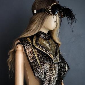 SNAKE DRESS 2.0  - Reptile Dress - Serpent Dress - Unique party dress - Handmade in Los Angeles
