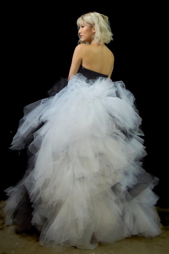 giant tulle dress