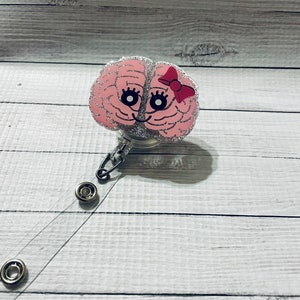 Brain badge reel