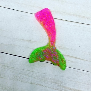 Mermaid tail keychain or bag charm