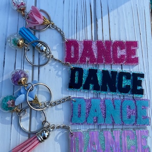 Dance keychain