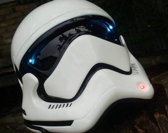 Custom Stormtrooper Starwars Classic Helmet For Motorcycle Approved DOT & ECE