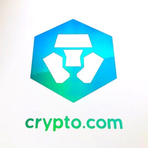 Crypto.Com Decal | Crypto.Com Stickers | Crypto.Com | CRO Decals | CRO Stickers | CRO Merch | Crypto.Com Merch | Bitcoin | Bitcoin Decals