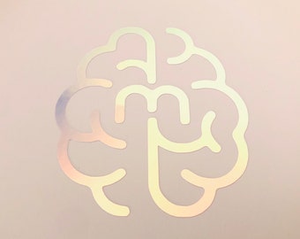 MindMed MNMD Decal | Holographic MindMed Decal | MindMed Sticker | MMEDF | Psychedelics Gift | MMEDF Decal for phone, car, water bottle