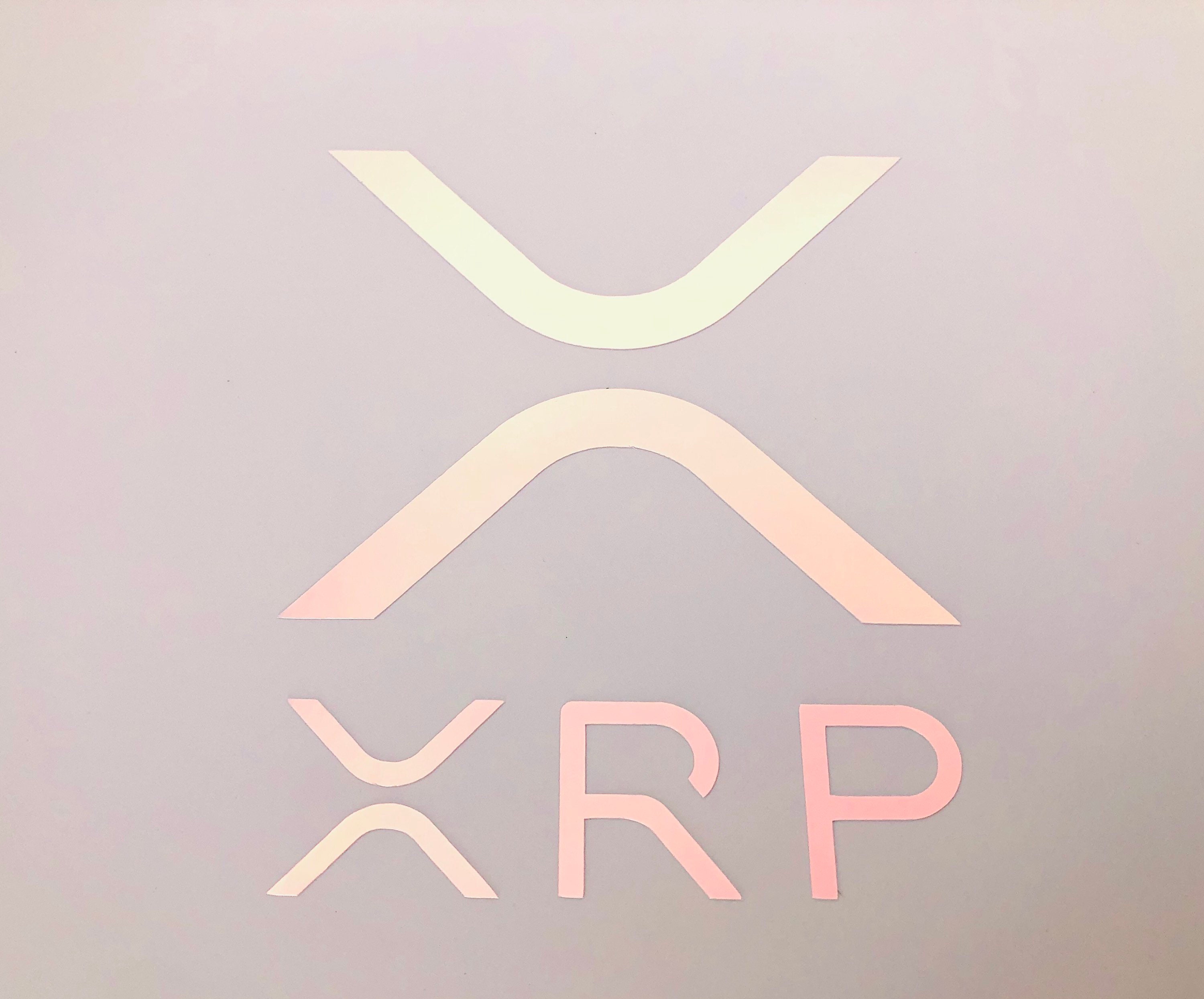 XRP-rimpelsticker | XRP Bitcoin cryptogeld portemonnee sticker |  Holografische autosticker | Sticker beker beker laptop | Crypto-sticker -  Etsy Nederland