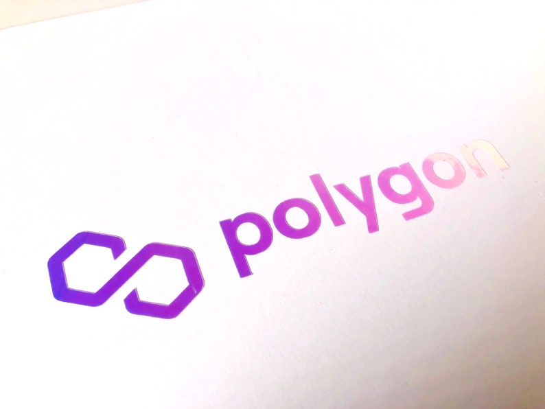 May include: A purple and white logo with the word "polygon" and an infinity symbol.