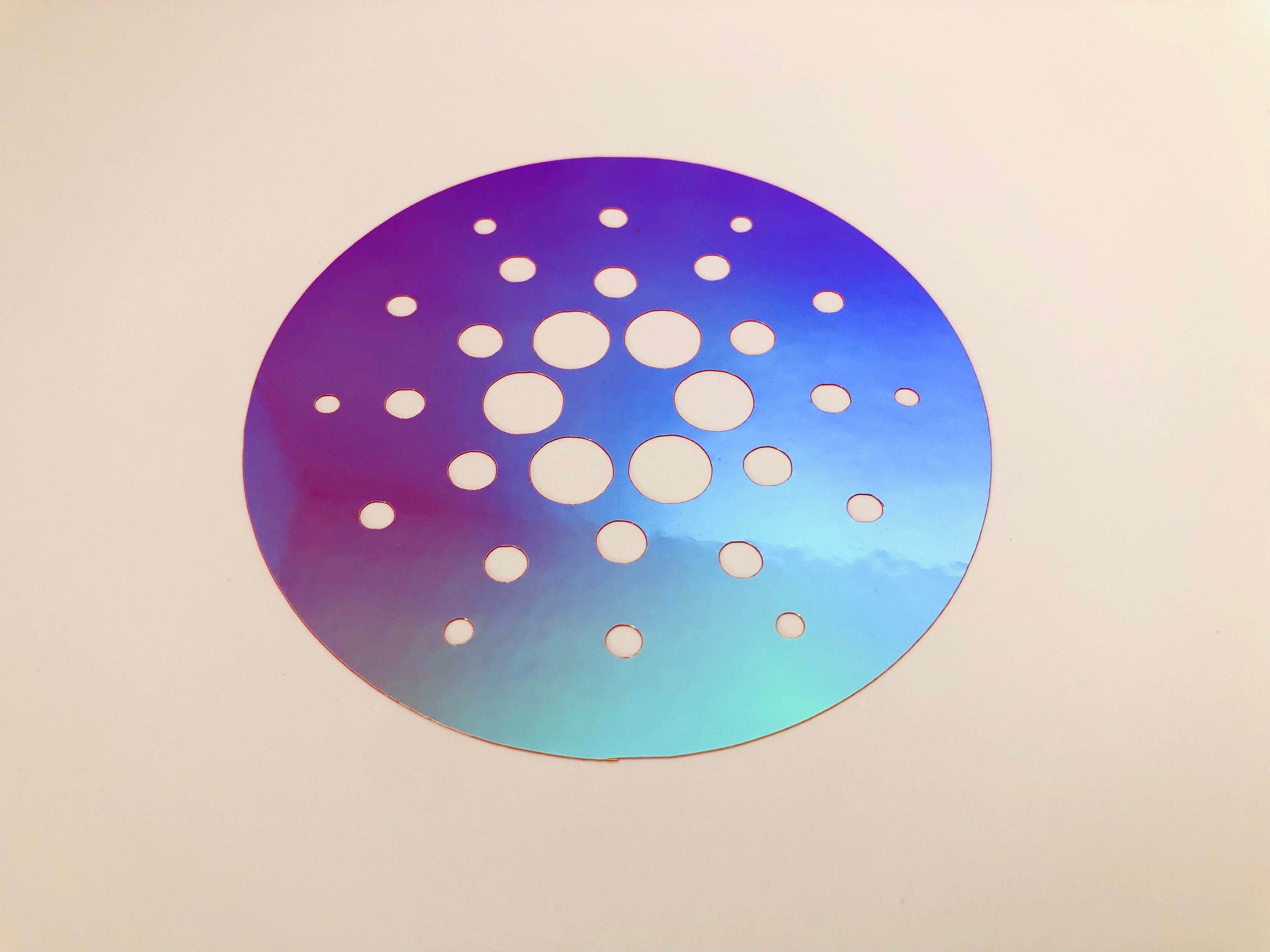 Decalque de carteira de criptomoeda Cardano ADA Bitcoin Cryptocurrency |  Criptomoeda Holográfica Cardano | Bitcoin | Decalque Bitcoin para laptop de  carro - Etsy Portugal