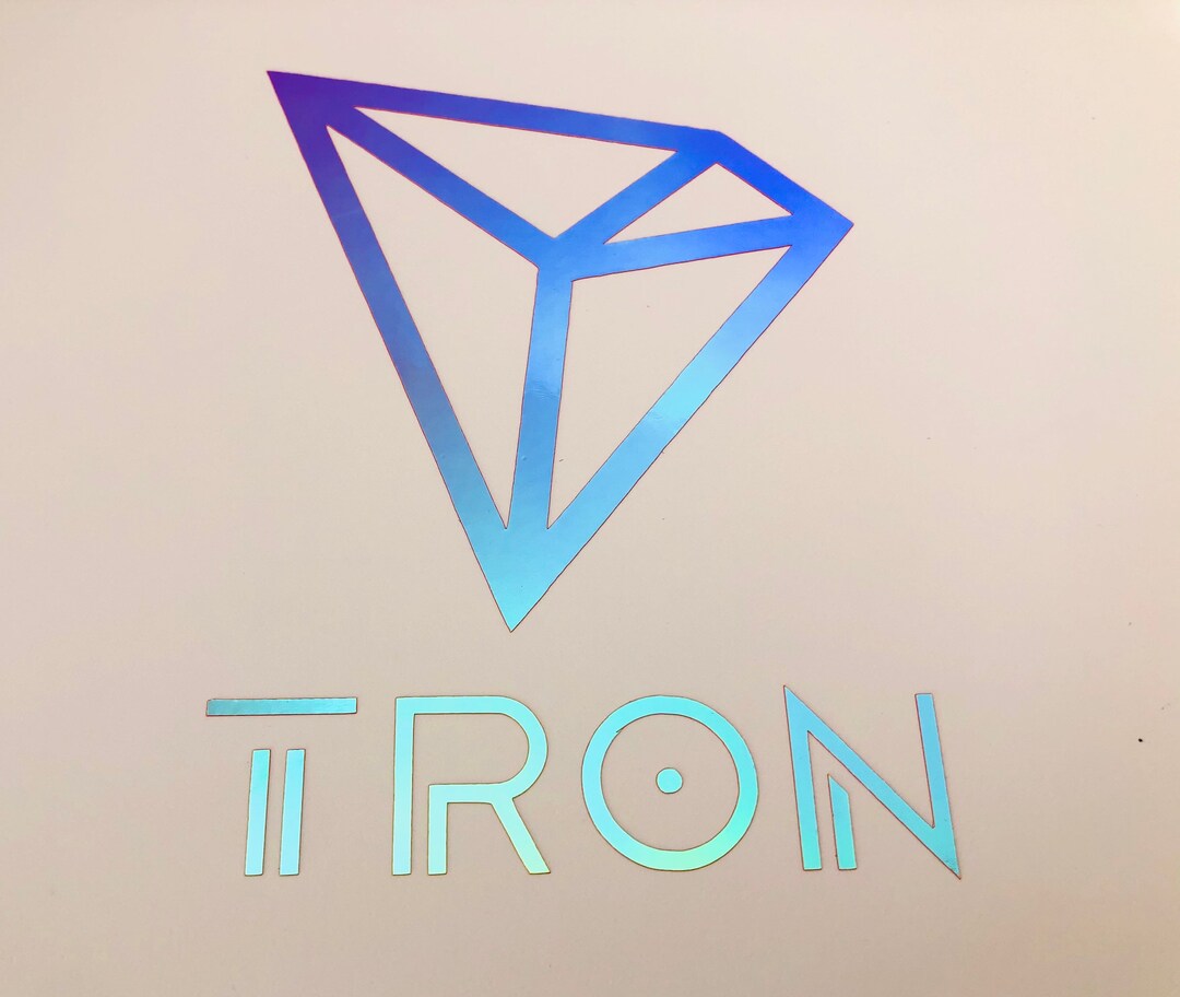 Tron TRX Bitcoin Crypto Cryptocurrency Wallet Decal | Holographic Tron  Wallet Cryptocurrency | Bitcoin | Bitcoin Decal for Car Laptop Phone - Etsy  Australia