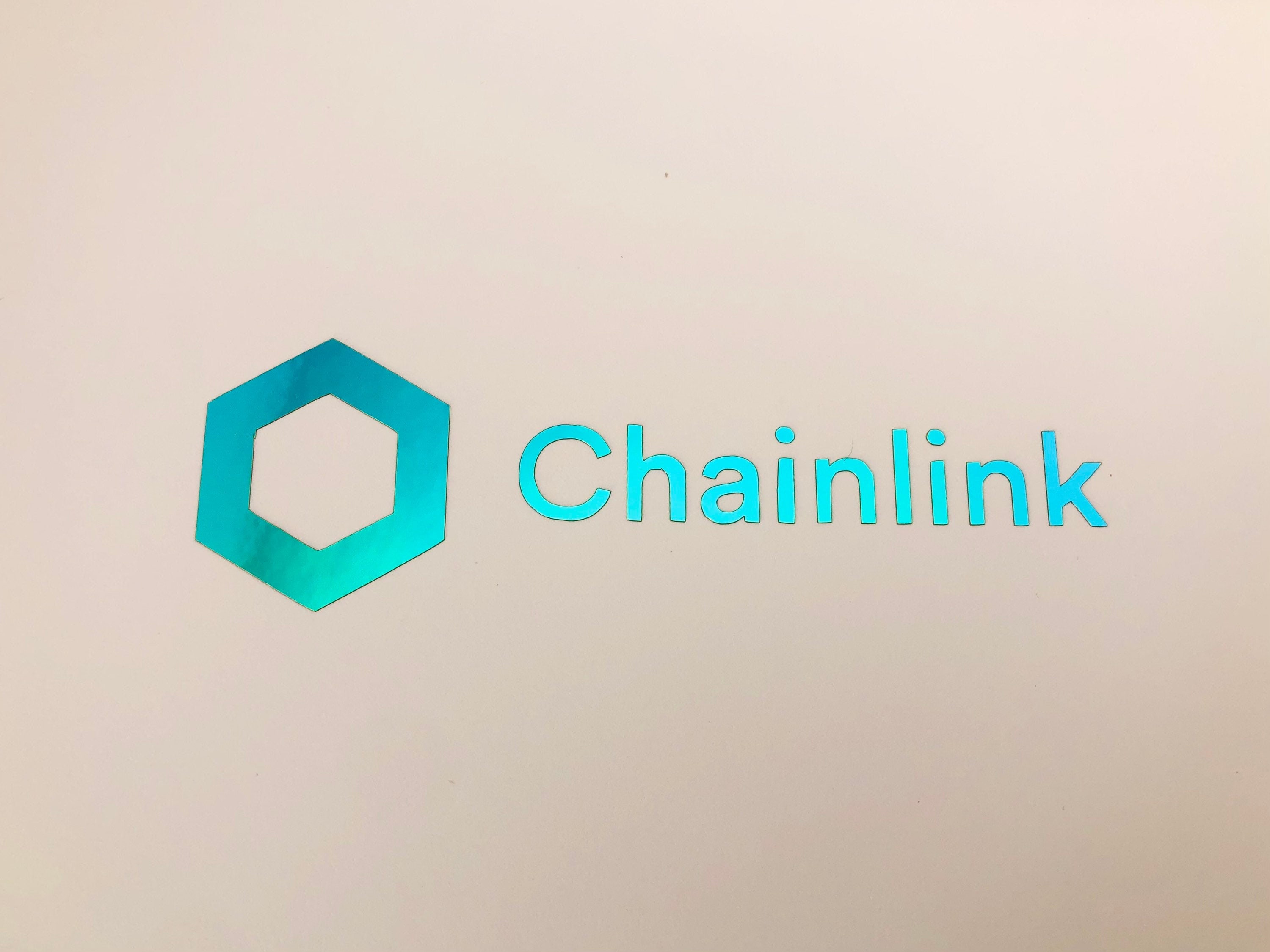 Chainlink LINK Bitcoin Crypto 暗号通貨ウォレットデカール | ホログラフィック Chainlink ウォレット暗号通貨  | BTC | 車、ノートパソコン、電話用デカール - Etsy 日本