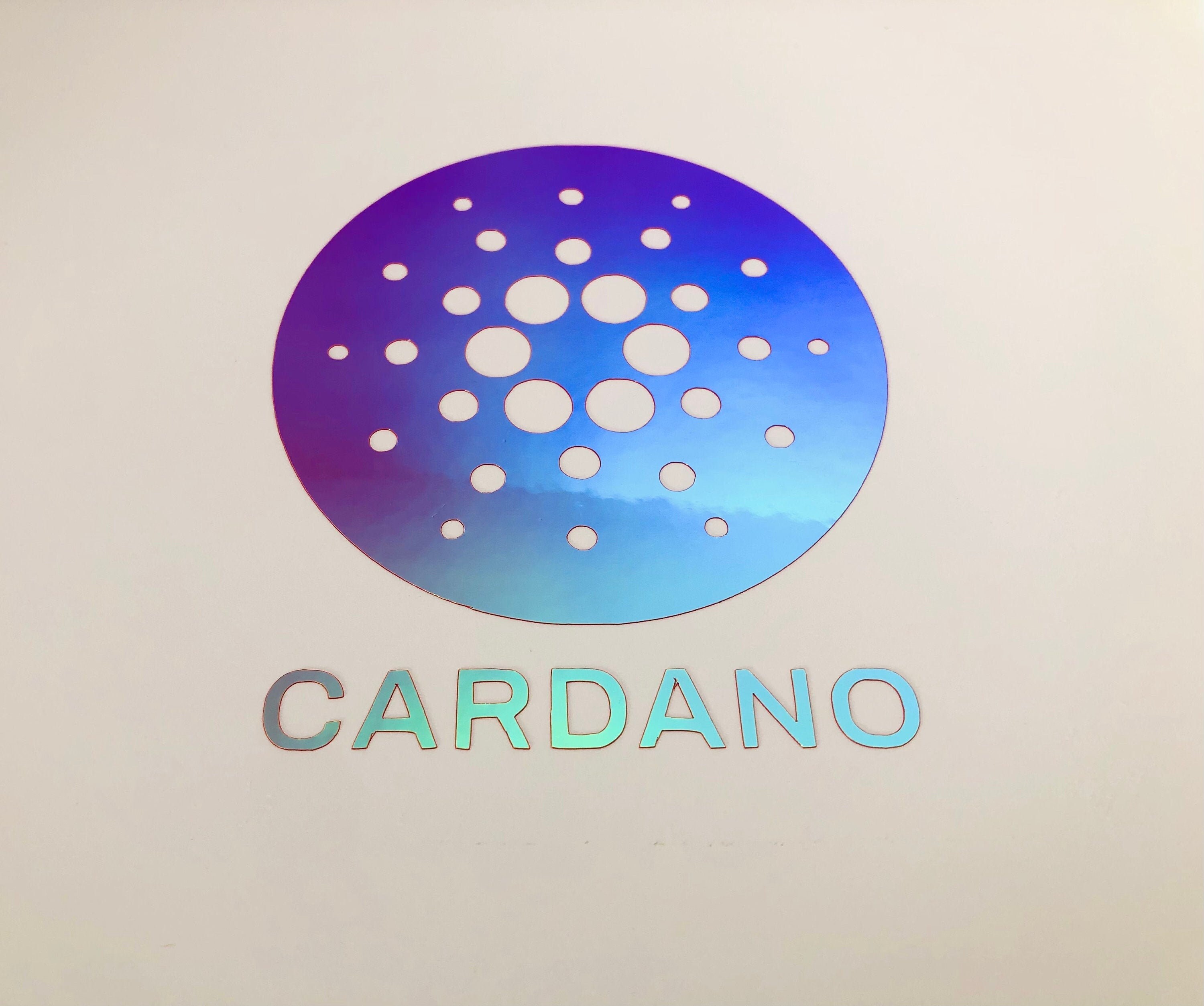 Cardano ADA Bitcoin Crypto Cryptocurrency Wallet Decal | Holographic Cardano  Cryptocurrency | Bitcoin | Bitcoin Decal for Car Laptop Phone - Etsy