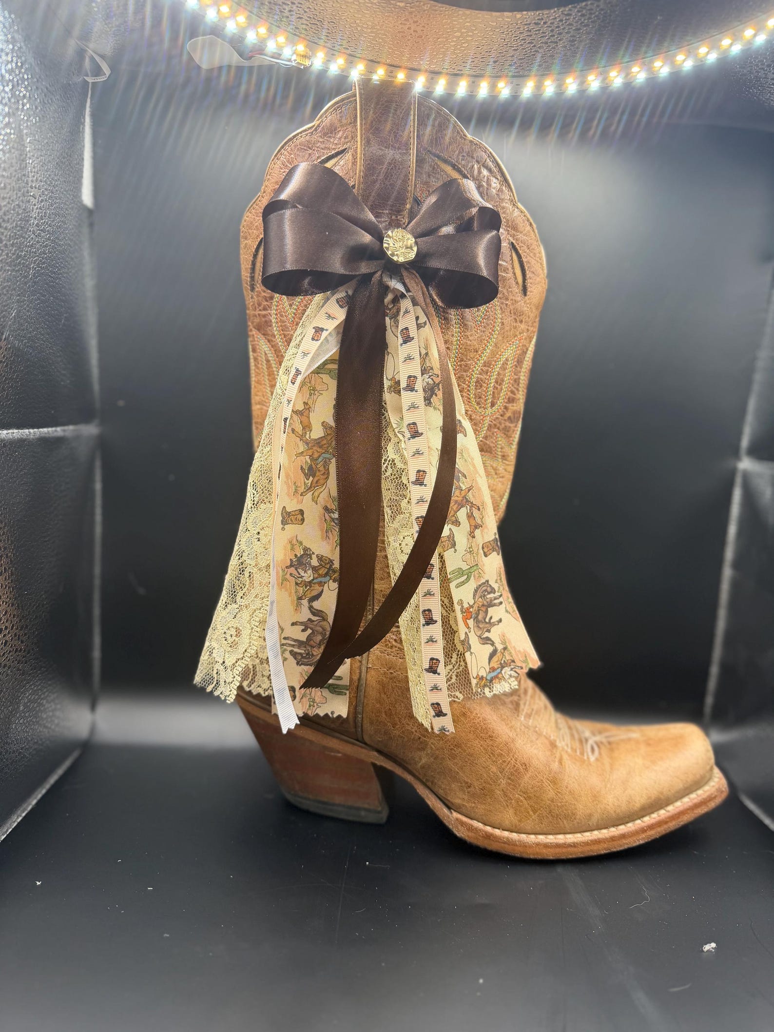 Boot Bows Display Boot Bows - Decorative Boot Accessory, Set of 2 - Etsy