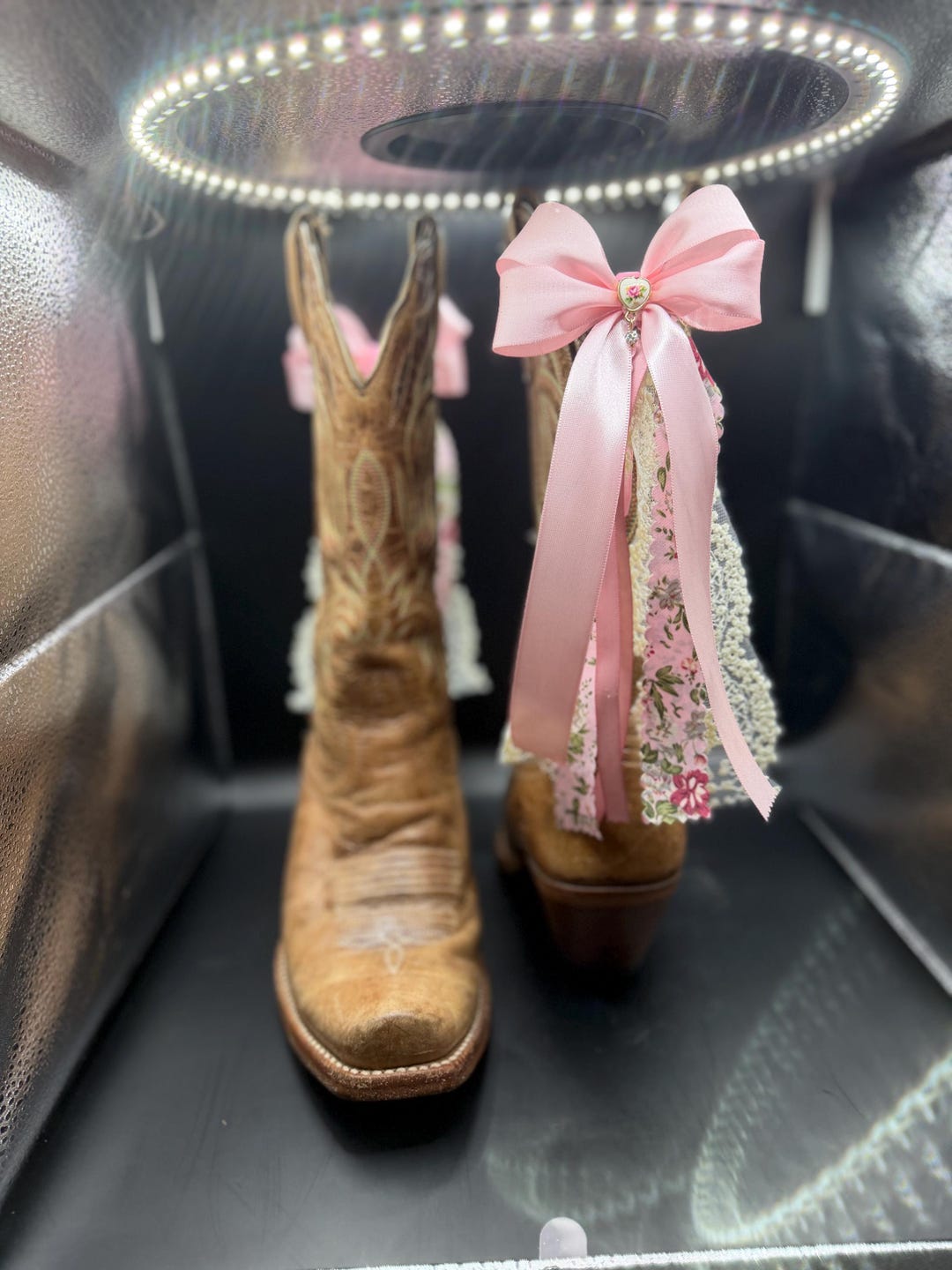 Boot Bows Display Boot Bows: Dress up Your Boots, Pair - Etsy