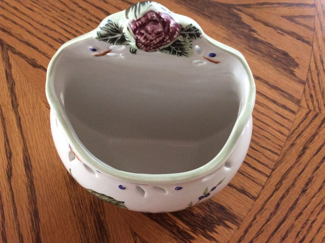 Princess House Vintage Garden Wall Pocket Etsy